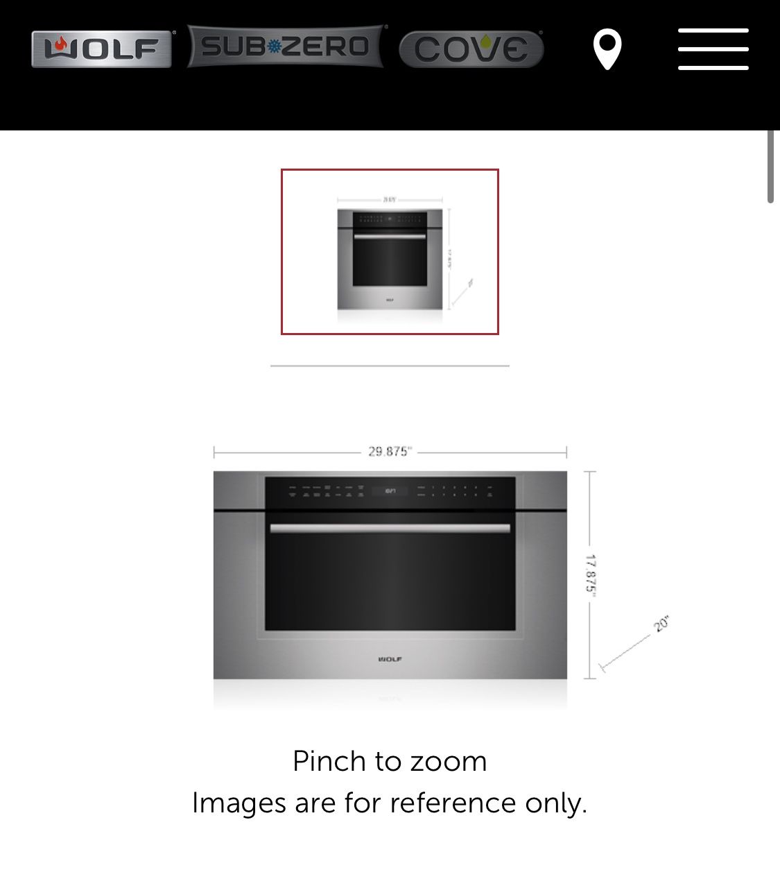 🔥 Wolf 30” Microwave Drawer – Sleek, Powerful & Professional