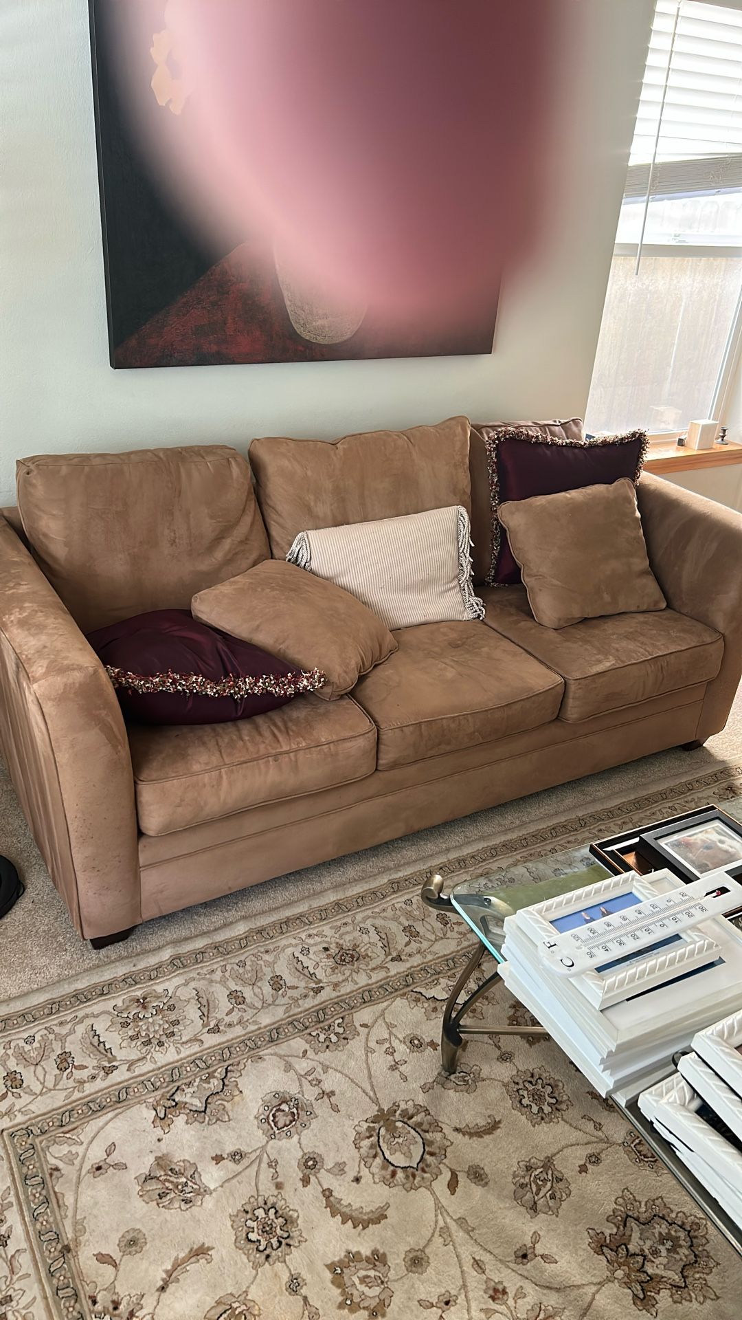 Couch & Pillows