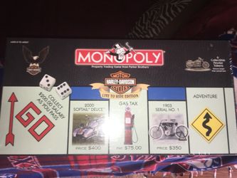 Harley Davidson Monopoly