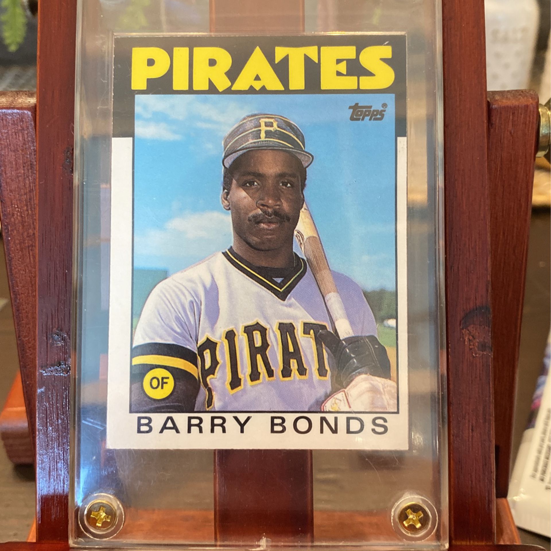 Barry bonds Baseball Card
