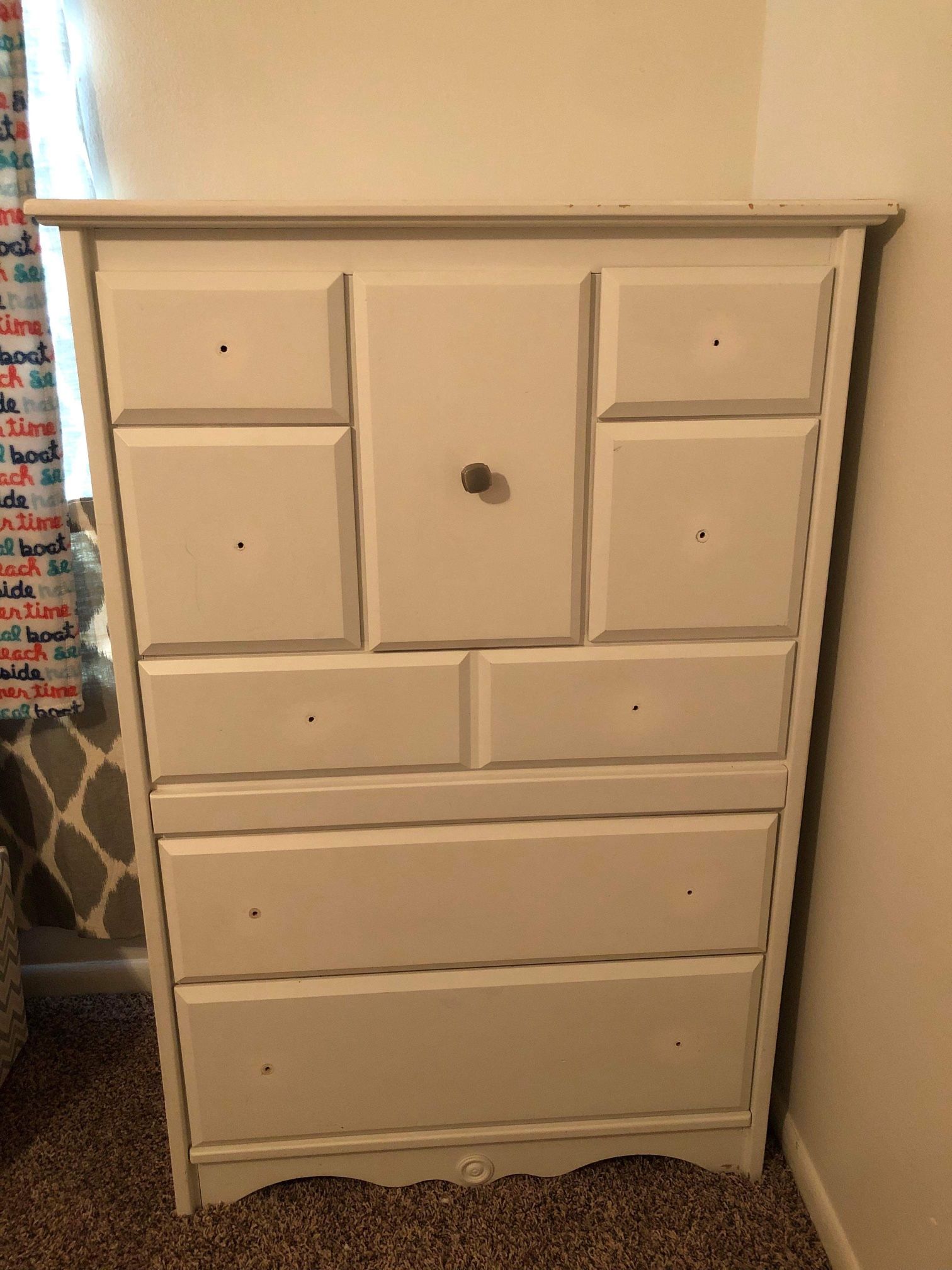 White Dresser About 5 Ft