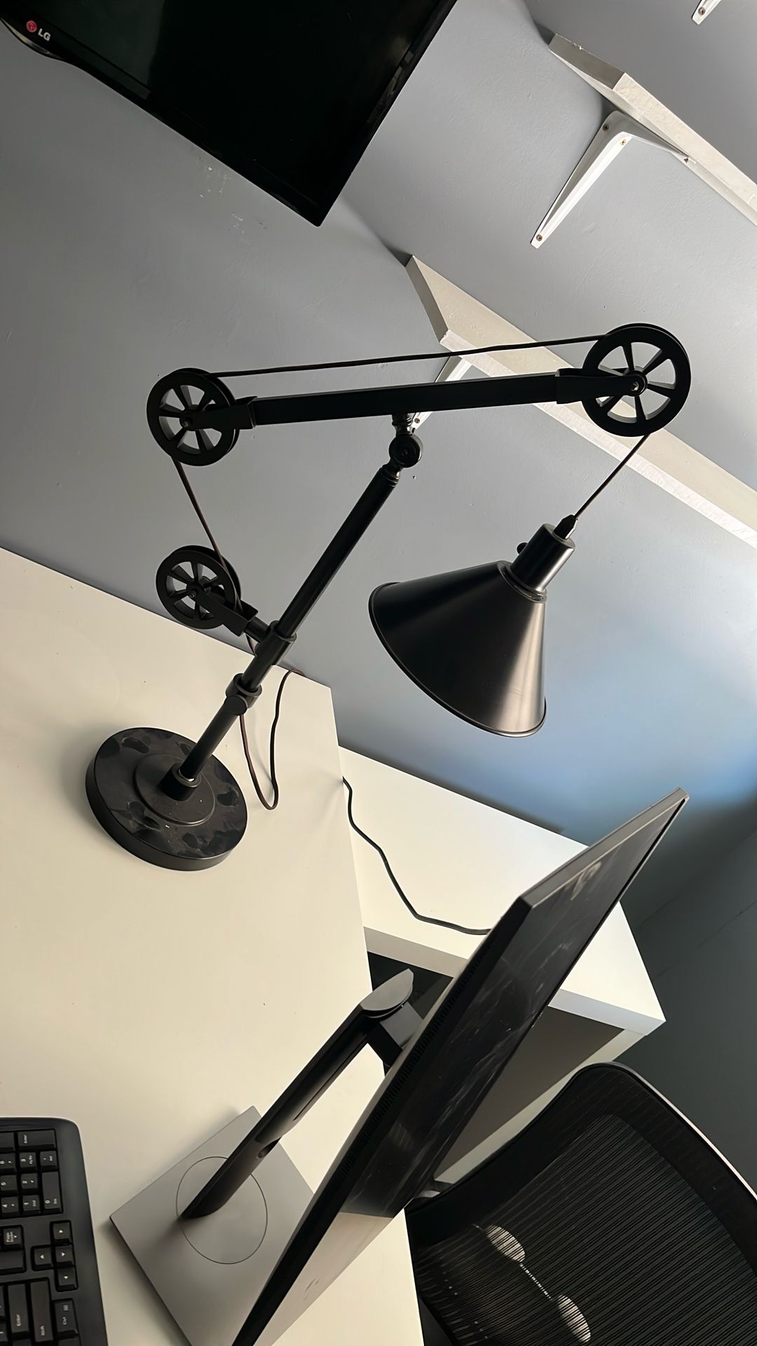 Antique Industrial Looking Desk Lamp