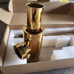 Round Bottle P Trap 1 1/4 Basin Trap Sink 