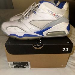 Nike Air Jordan Point Lane White Hyper Royal Size Men's 11