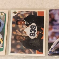 3 Card Assorted  Ricky Harrison Cards Lot