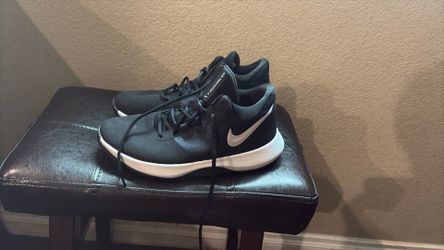 Nike Men's Air Precision II Basketball Shoes Black Size 8 Mens