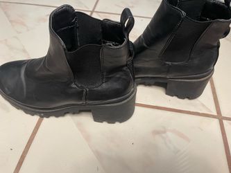Black boots