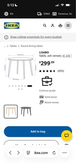 IKEA table
