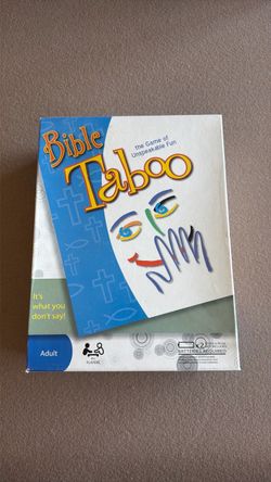 Bible Taboo Board Game Adult