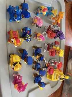 paw patrol dogs 3 for $5