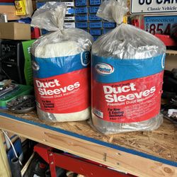 2- Brand New 6” Duct Sleeve 