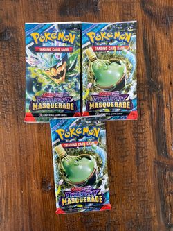 Pokemon Twilight Masquerade Lot of 3 Boosters