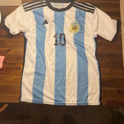 Messi Jerseys Argentina/Inter Miami Men’s Medium