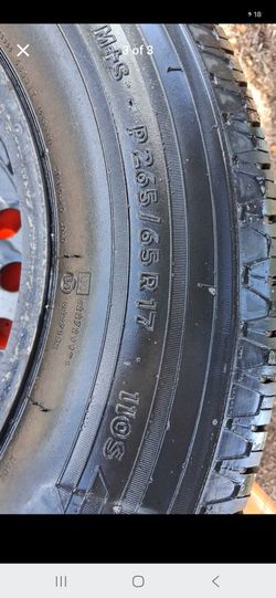 265 65/R17 tire and wheel (never used)