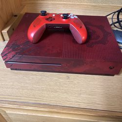 Xbox one S (gears of war limited edition)