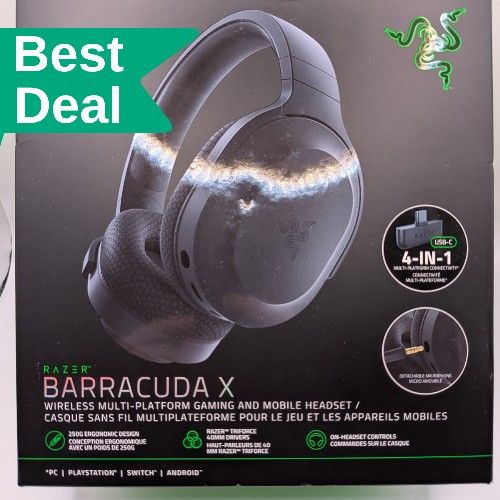 NEW Razer Barracuda X Wireless Multi-platform & Mobile Gaming Headset