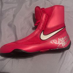 Manny Pacquiao Autographed Shoe