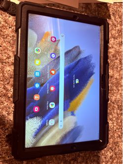 Samsung Galaxy tab A8 with heavy duty case