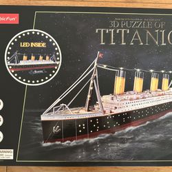 For Sale CubicFun Titanic 3D puzzle NIB  