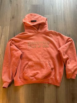 Coral essentials hoodie
