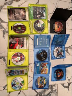 Video games XBOX 360, PS5, PS4
