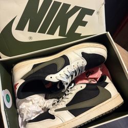 Jordan 1 Low Travis Scott Olive