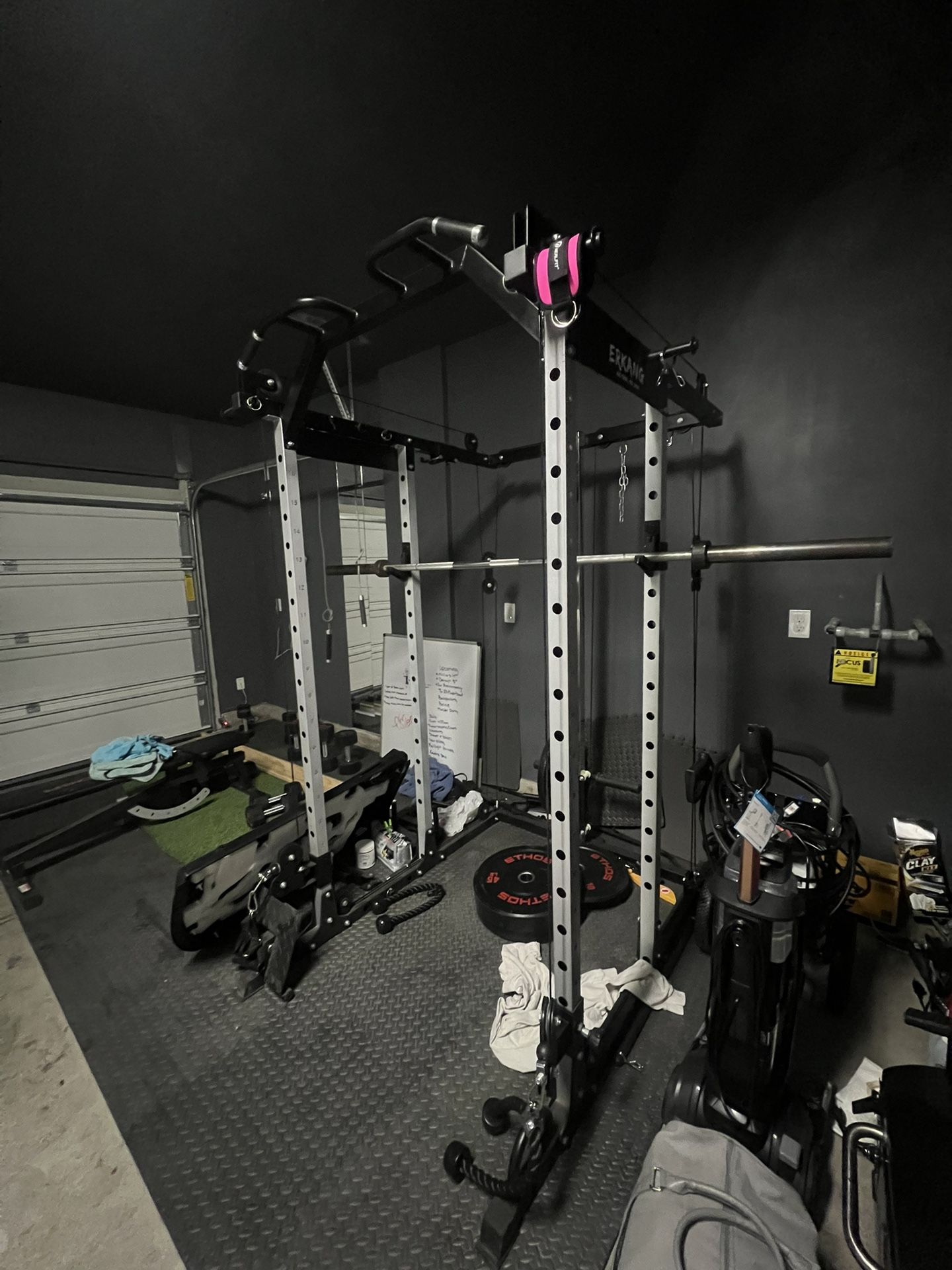 Squat Rack With Pulled System 