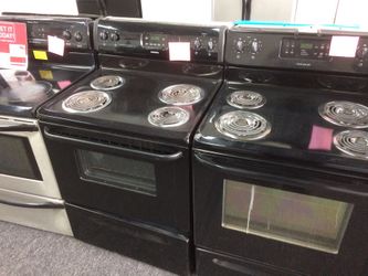 Black electric stove starting at $249