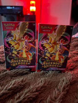 Pokémon brand new sealed 6 packs booster bundles ascendant heroes