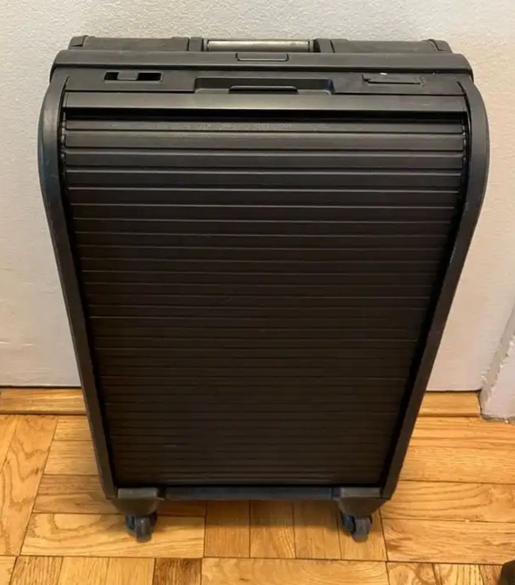 21” Zipper less Rolling Luggage With 2 USB Charging Ports!