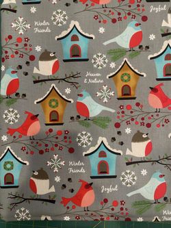 NEW Christmas 100% Cotton Quilt Fabric