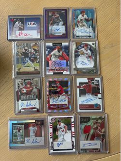 Angels Certified Autographed Cards Neto Schanuel Detmers Weaver Figgins