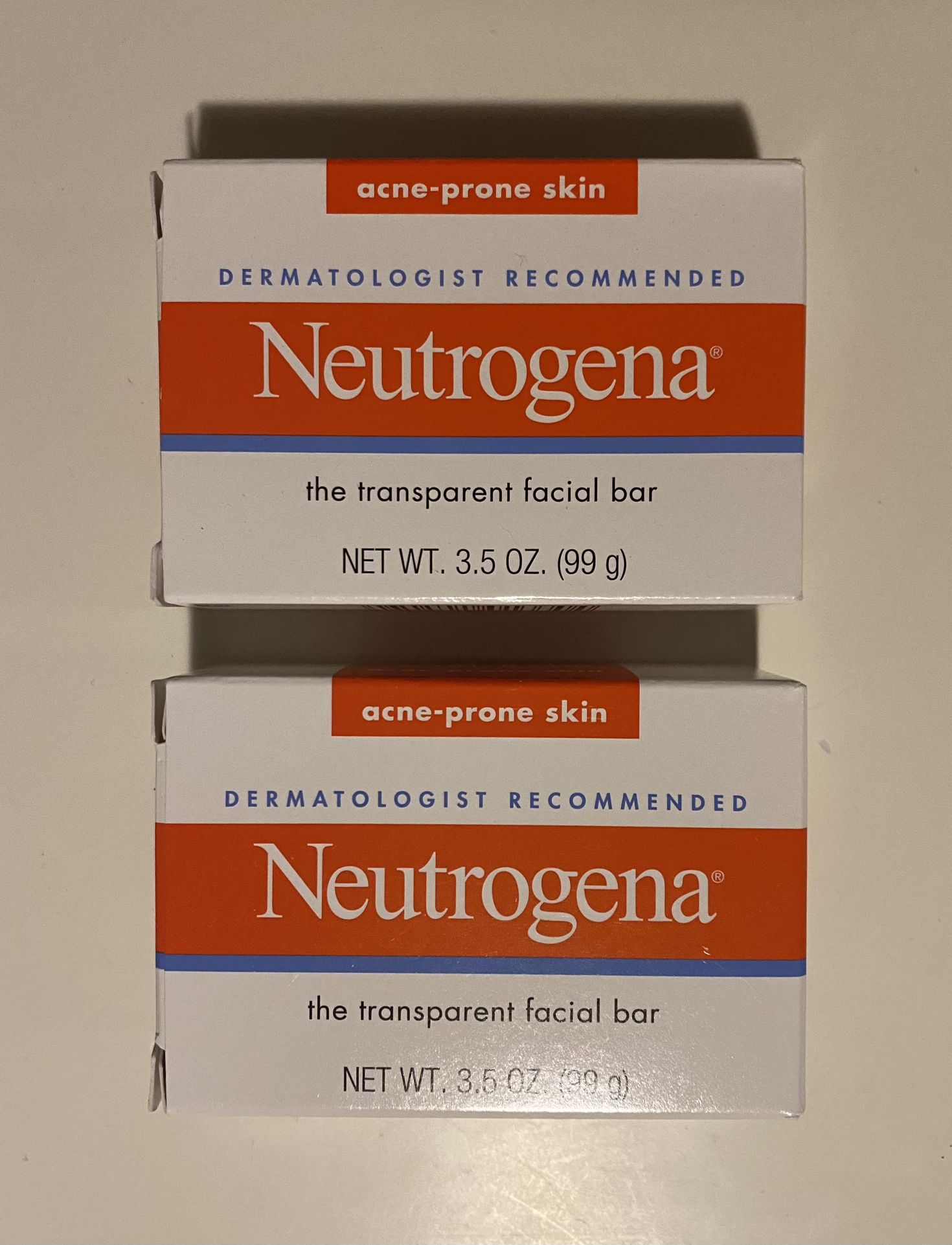 Neutrogena facial bar 4 for $1