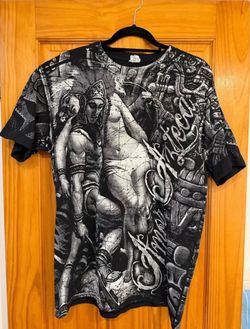 Vintage Y2K Mexico Aztec Warrior T Shirt