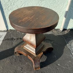 Antique Solid Wood Table / Console – 19th–20th Century