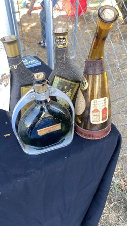 Vintage Collectible Liquor Bottles 