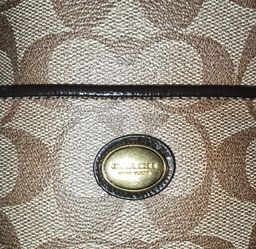 Coach New York Signature Canvas Bag