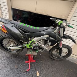 2016 Kx450 Kawasaki Dirt bike