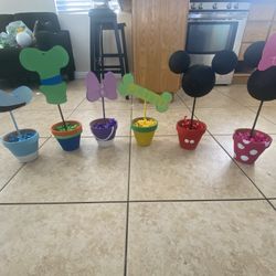 Mickey Mouse Center Pieces 