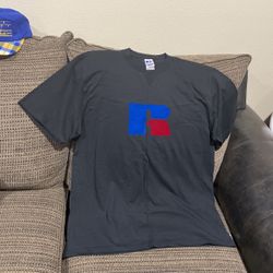 Size,2XL, Russell Athletics. With suede patch.