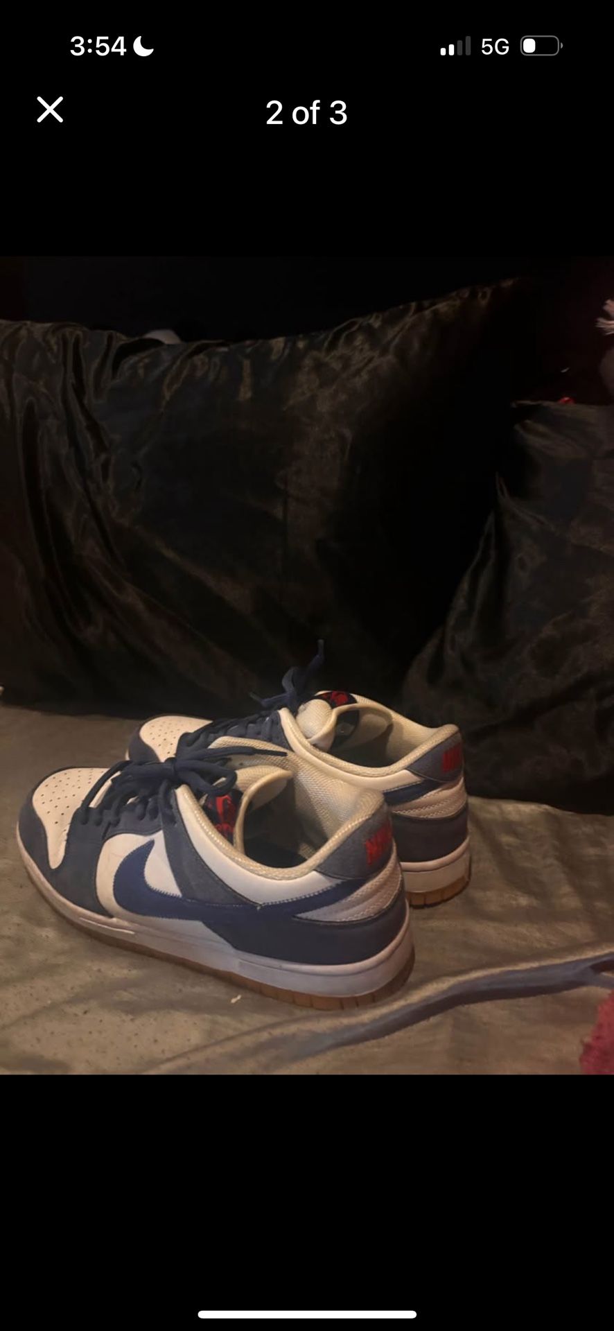 Navy dunks