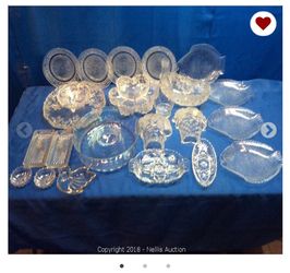 Set of plate for party