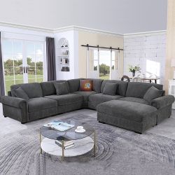 Oversized Customizable Modular Sectional Sofa Couch