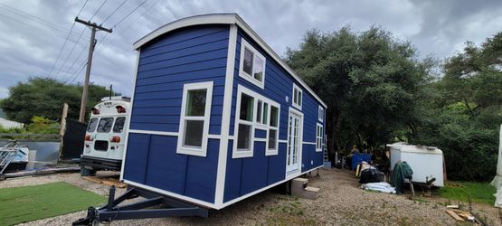 TINY HOUSE COTTAGE 9 X 30 IDEAL FOR GUEST HOUSE ADU OR RENTAL UNIT AT YOUR PROPERTY