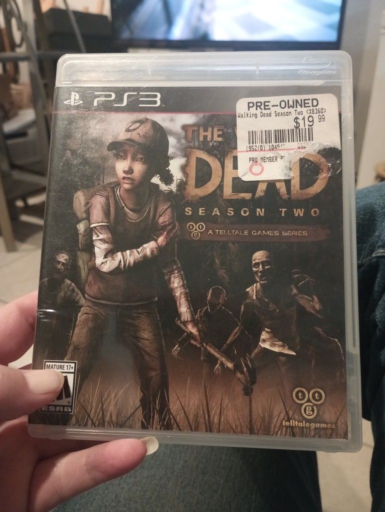 Walking Dead Video Game- Season Two- Playstation 3