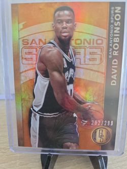 Spurs David Robinson Parallel Card
