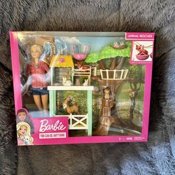 Barbie Animal Rescuer Doll & Playset