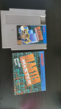 MASTER BLASTER NES GAME & MANUAL