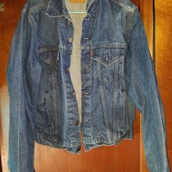 Size 46 L Levi Vintage Jean Jacket 725
