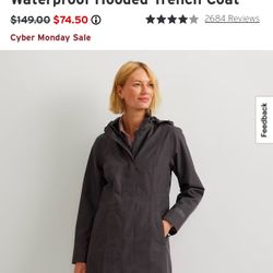 Eddie Bauer Women’s Waterproof Trench Coat